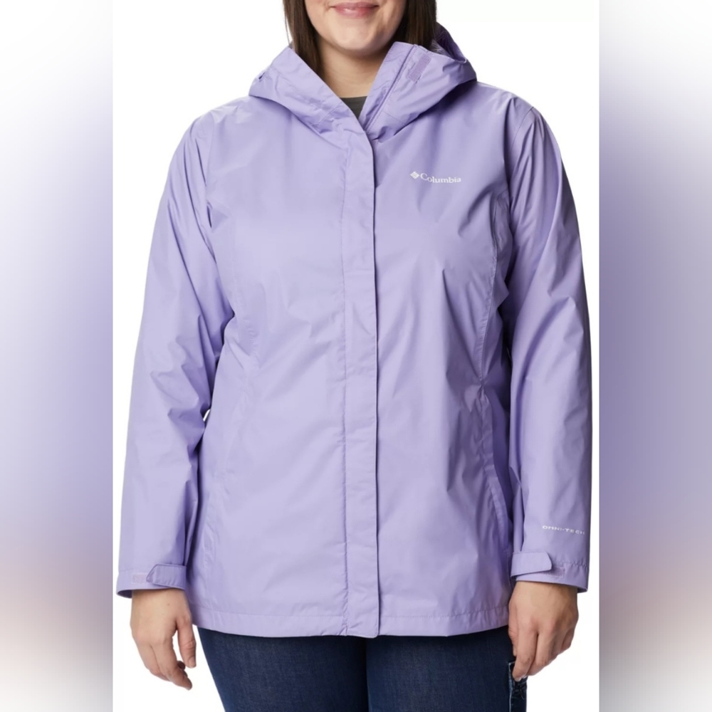 NWOT - Columbia Women's Rain/Spring Jacket - Size S - NEW - Purple